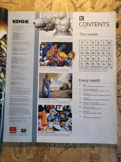 Edge Magazine October 2005 (1028) Quake Ape Escape Geist Ouendan