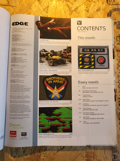 Edge Magazine November 2006 (1028) Brothers in Arms Just Cause Company of Heros