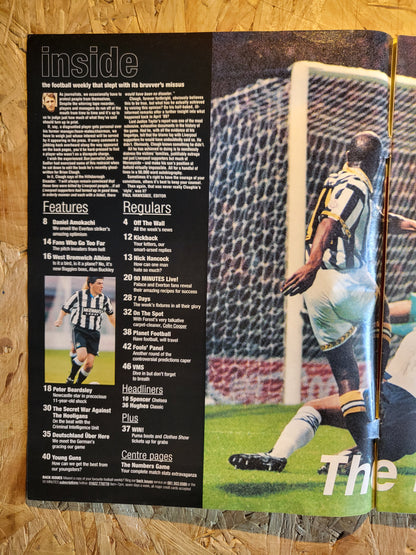 90 Minute Magazine 5 November 1994 #230 (1030)(RARE) Peter Beardsley Colin Cooper Daniel Amokachi
