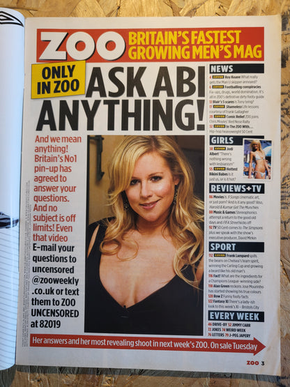 ZOO Magazine 11-17 March 2005 (1031) Bikini Babes Jodi Albert Abi Titmuss