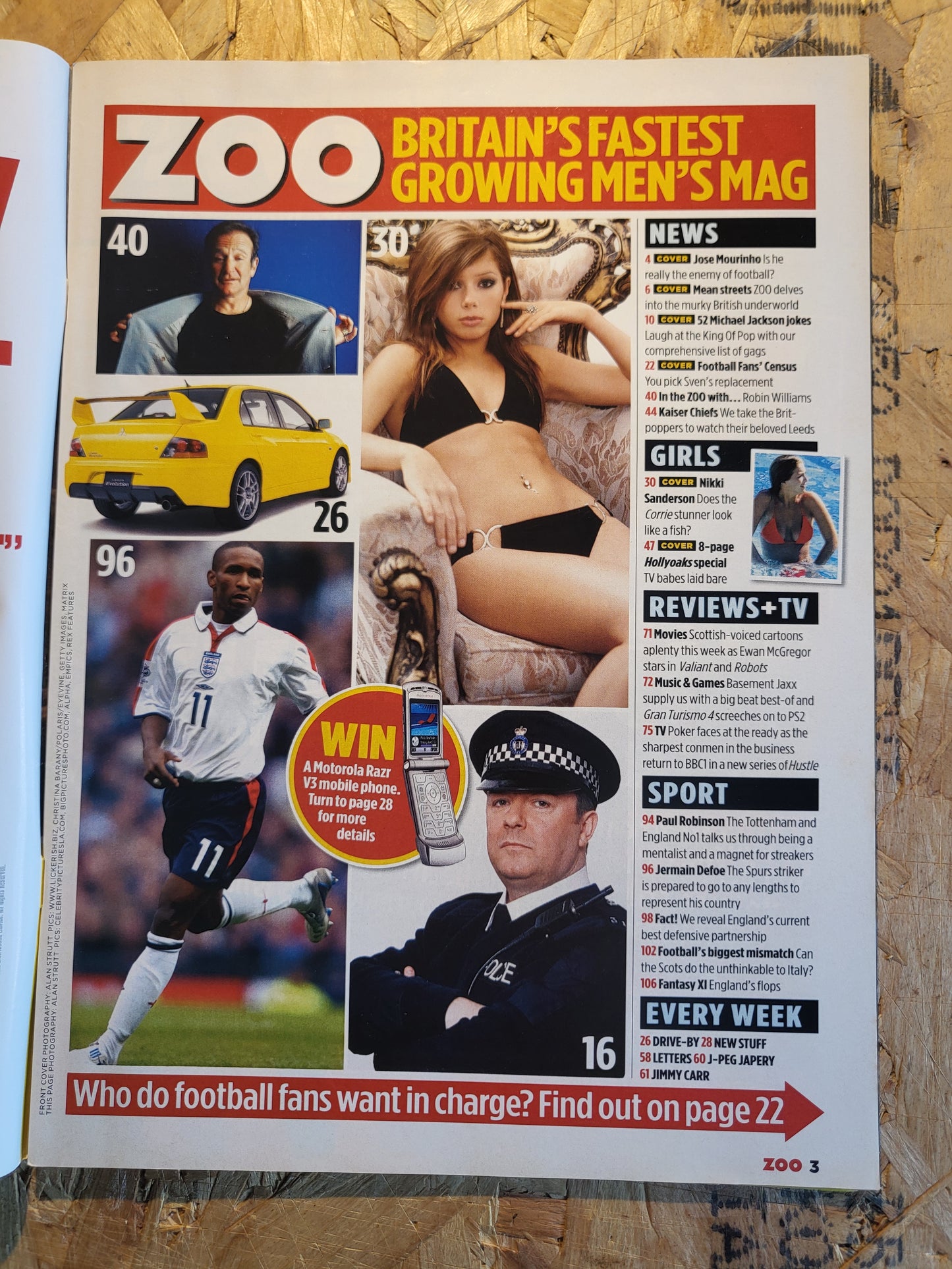 ZOO Magazine 25-31 March 2005 (1031) Nikki Sanderson Sienna Miller Hollyoaks