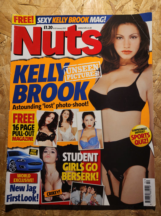 Nuts 14-20 January 2005 (Rare)(1034) Kelly Brook Harry Redknapp Andriy Shevchenko