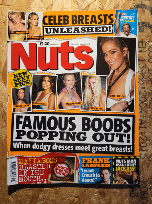 Nuts 1-7 December 2006 (Rare)(1034) Kate Lawler Paris Hilton Mariah Carey