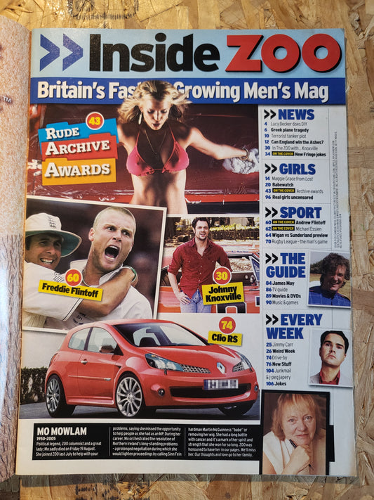 Zoo Magazine 26 August 1 September 2005 (1038) Kelly Brook Abi Titmuss Pamala Anderson