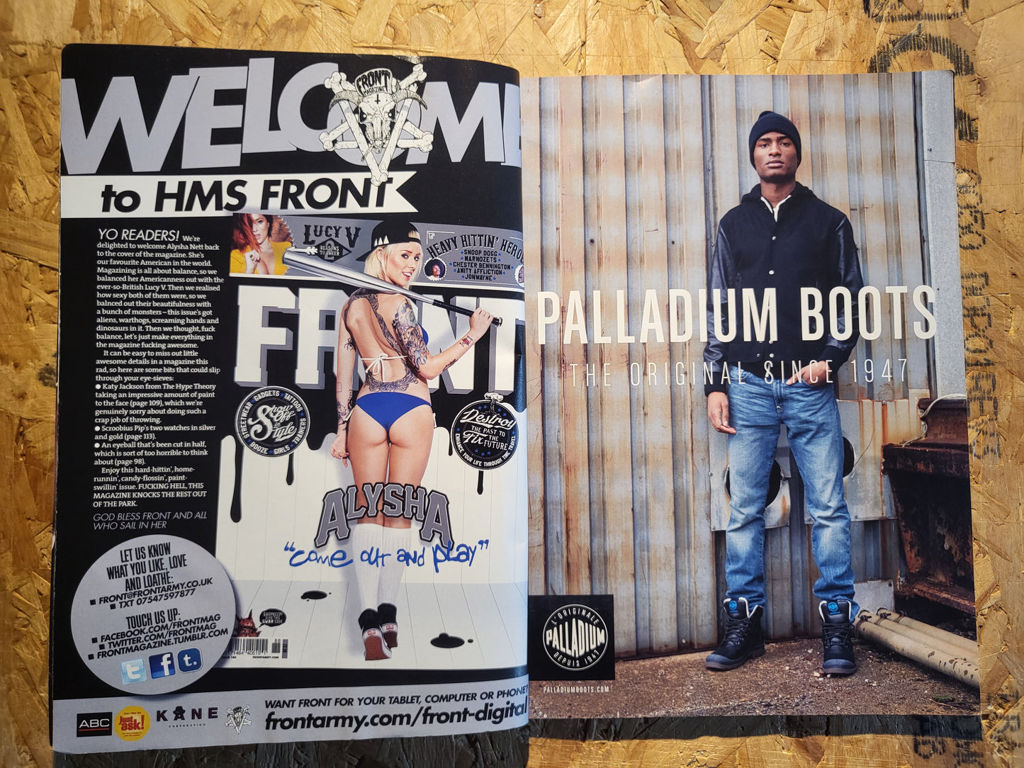 Front Magazine Issue 188 (1039) Alysha Nett Lucy V Arabella