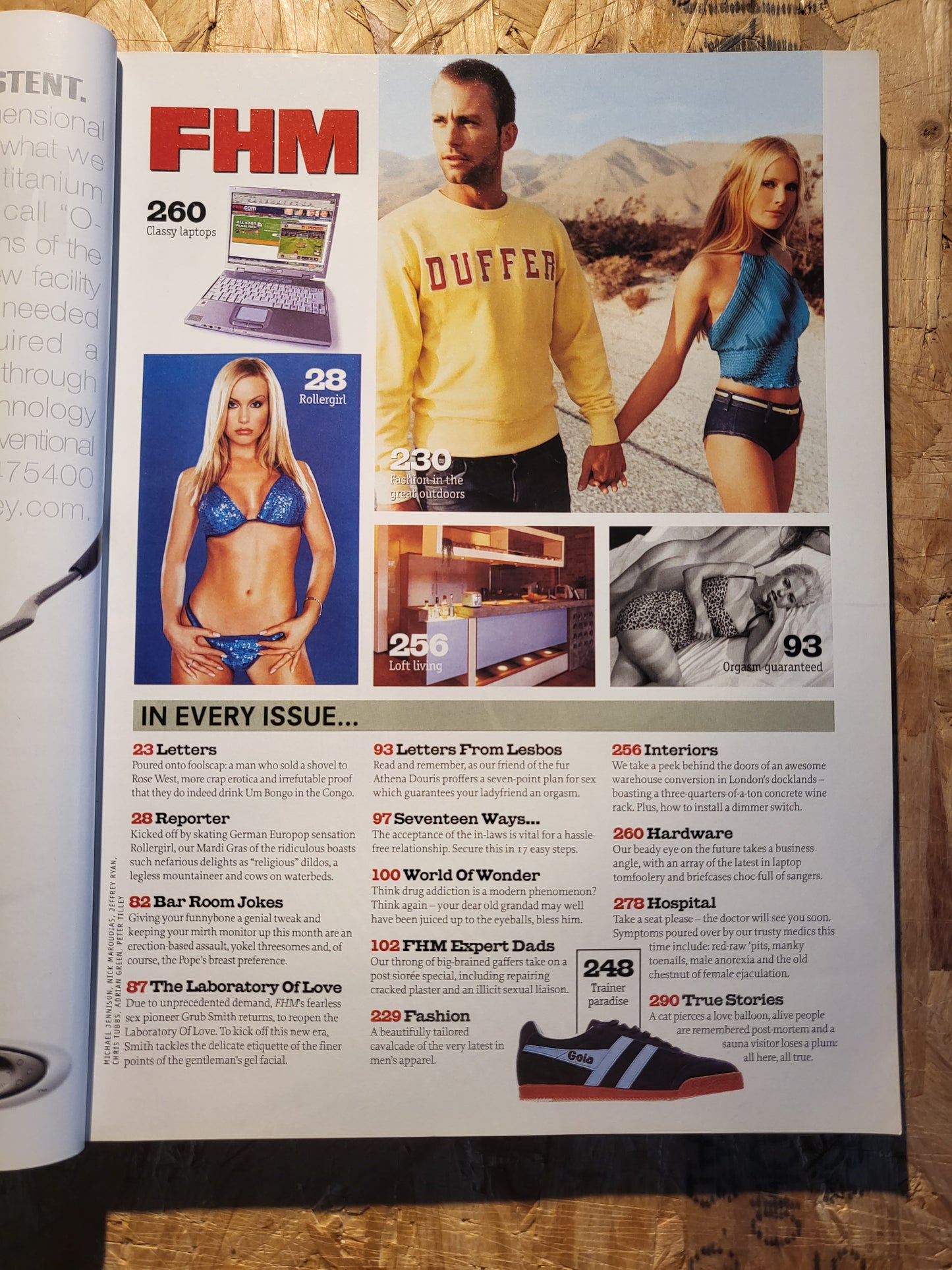 FHM Magazine April 2001 (1041) Halle Berry Sasha Alexander Simon Pegg