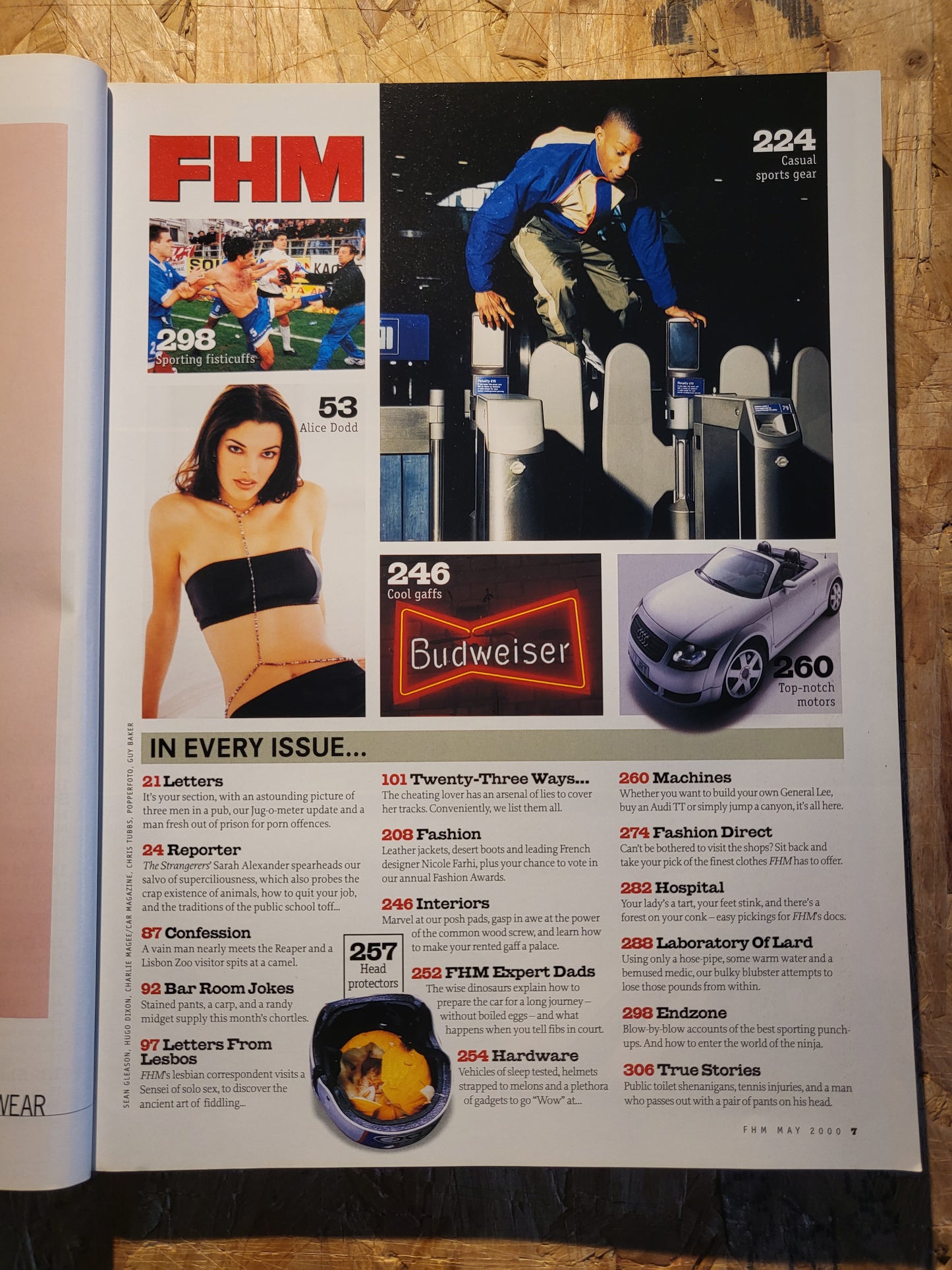 FHM Magazine May 2000 (1041) S Club Steps B*witched Rachel Stevens