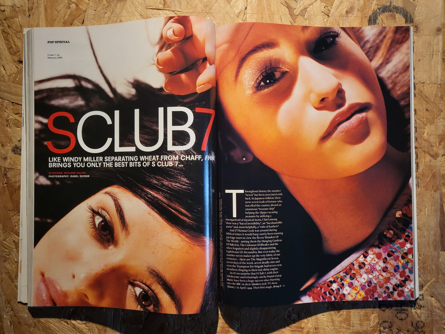 FHM Magazine May 2000 (1041) S Club Steps B*witched Rachel Stevens