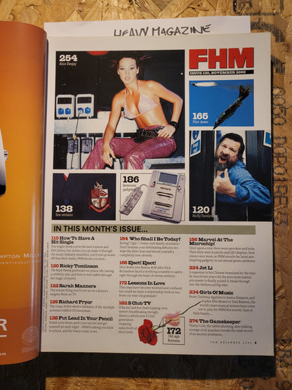 FHM Magazine November 2000 (1041) Christina Aguilera Jessica Simpson Sophie Ellis