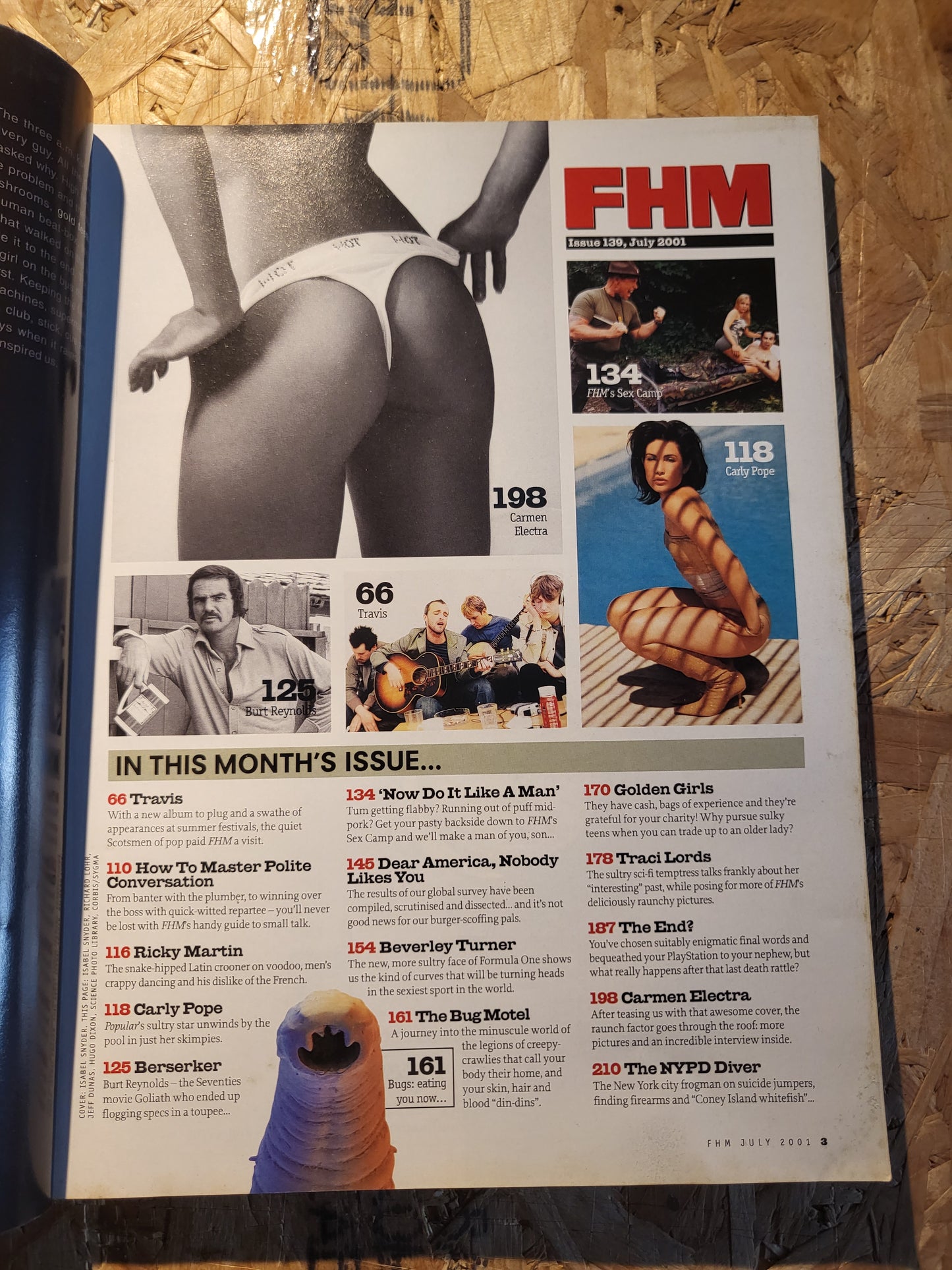 FHM Magazine July 2001 (1041) Carmen Electra Carly Pope