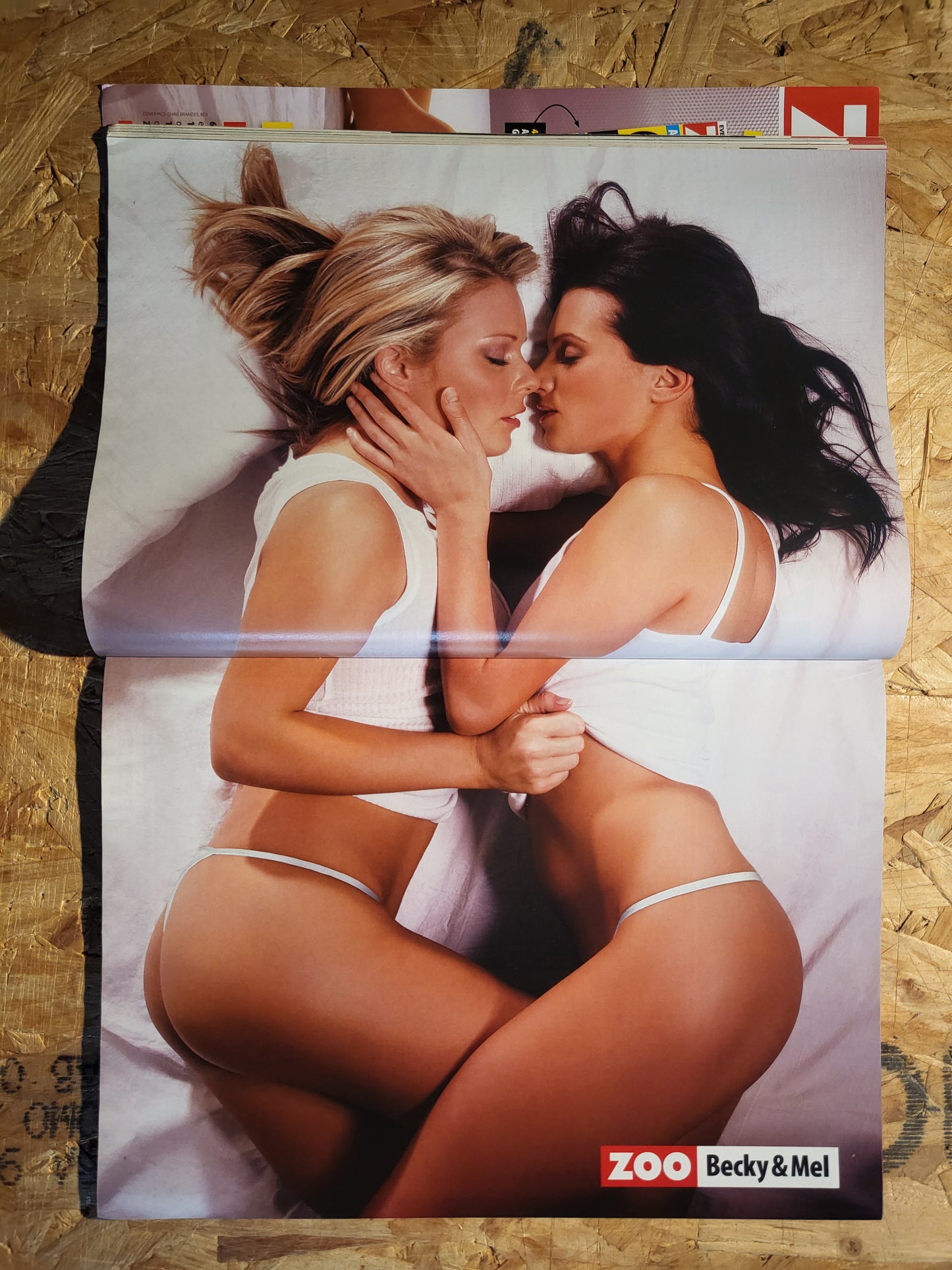 ZOO Magazine 7-13 April 2006 (1043) POSTER Becky Rule Melanie Boorman