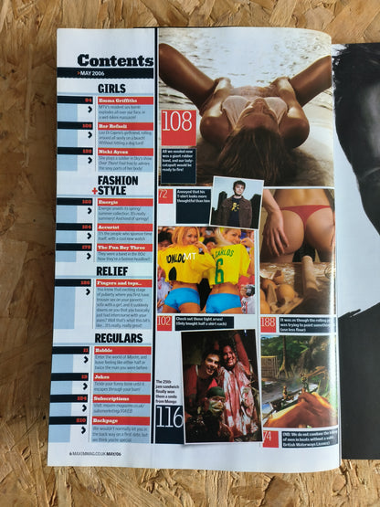 Maxim Magazine May 2006 (1045) Emma Griffiths