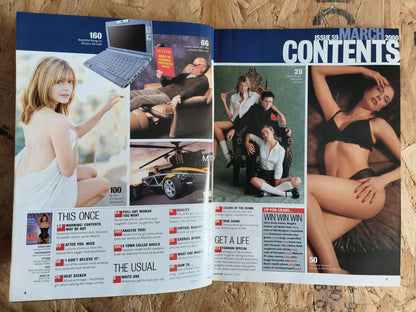 Maxim Magazine March 2000 (1045) LUCIANA GIMENEZ JANE LEEVES
