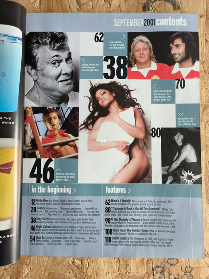 Maxim Magazine September 2001 (1045) Helena Bonham Carter Janet Jackson Pamela