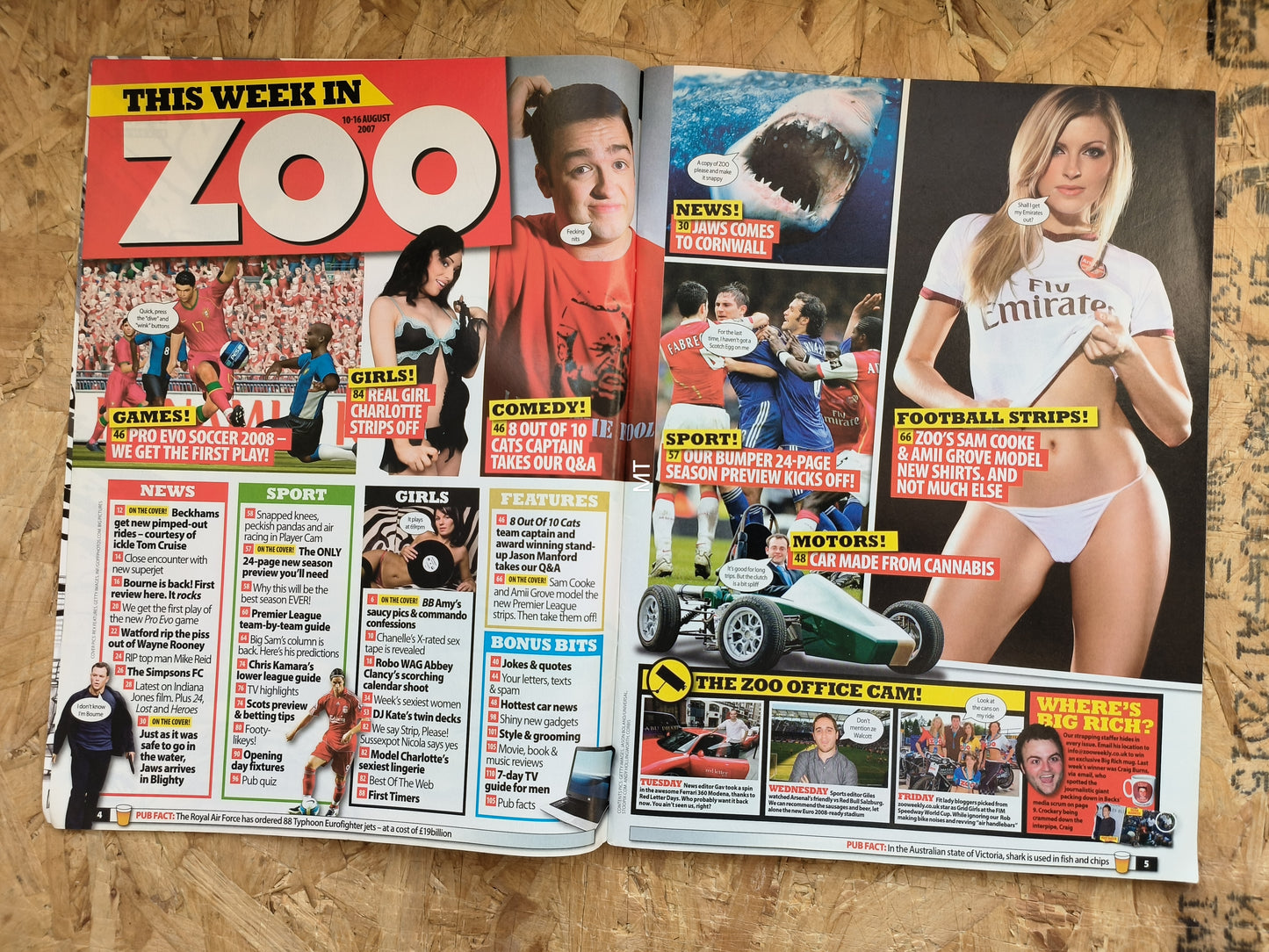 ZOO Magazine 10-16 August 2007 (1049) SAM COOKE POSTER Amii Groove