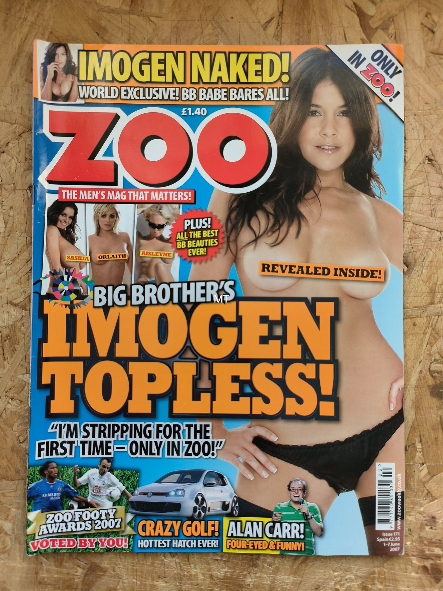 ZOO Magazine 1-7 June 2007 (1049) IMOGEN THOMAS Orlaith Saskia