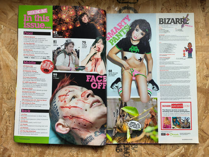 BIZARRE Magazine February 2011 (1050) Neil Gaiman Alan Moore