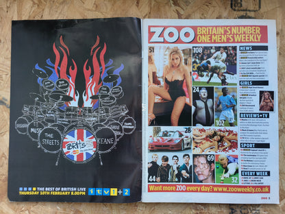 ZOO Magazine 11-17 February 2005 (1052) Jennifer Ellison Lucy Pinder Abi Titmuss