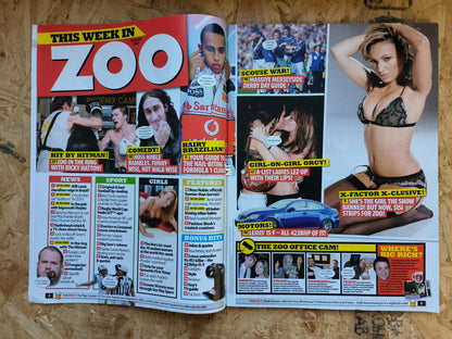 ZOO Magazine 19-25 October 2007 (1058) Amii Grove POSTER Paris Carmen Kate