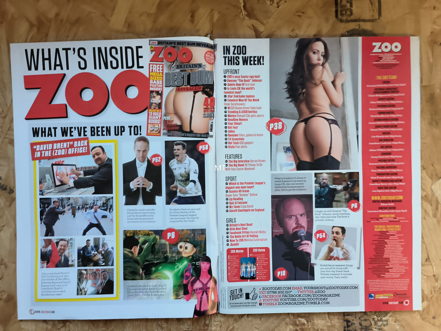 ZOO Magazine 29 March 4 April 2013 (1058) Daisy Watts POSTER