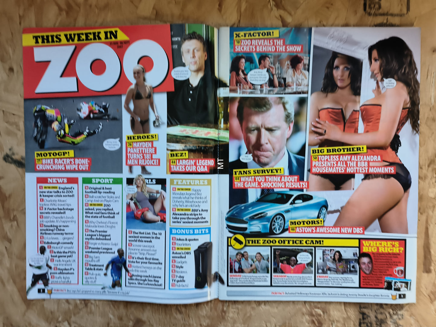 ZOO Magazine 31 August 6 September 2007 (1058) Amy ALexandra POSTER
