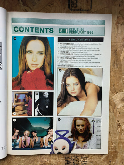 Sky Magazine February 1999 (1059) Zoe Ball Katie Holmes Denise Richards