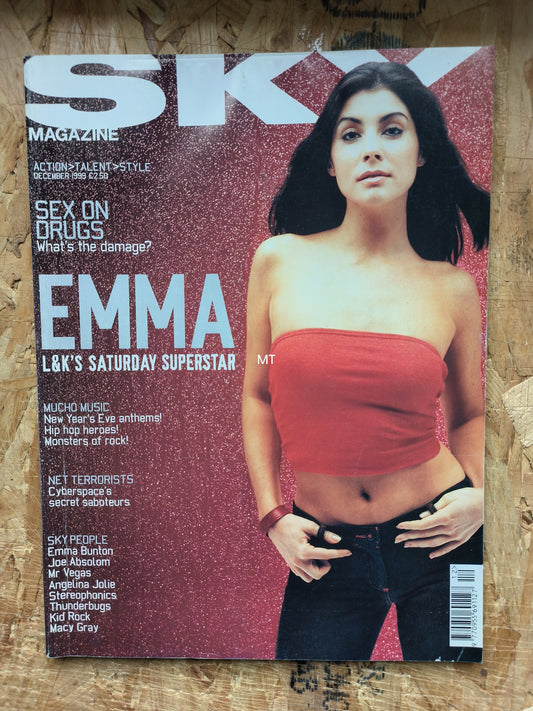 Sky Magazine December 1999 (1059) Emma Ledden Emma Bunton Angelina Jolie