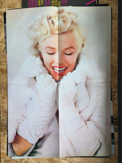 Screen Greats Magazine "Marilyn Monroe" 8 LARGE POSTERS (1060)