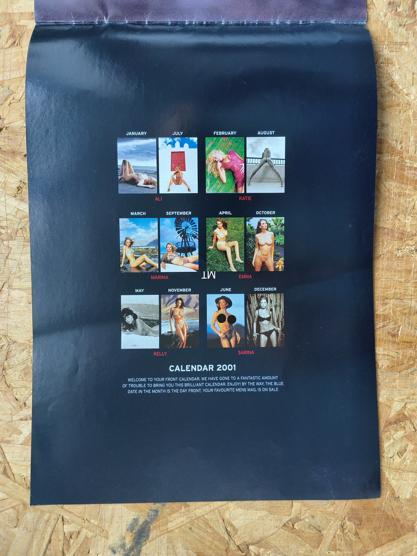 FRONT Magazine Calendar 2001 (1060)