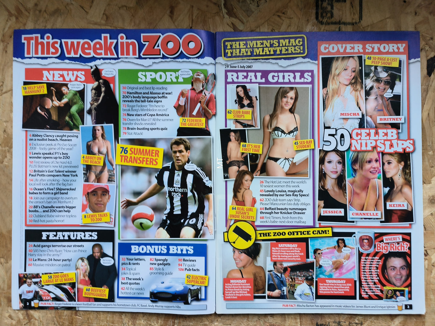 ZOO Magazine 29 June 5 July 2007 (1060) ABBEY CLANCY CHANELLE HAYES