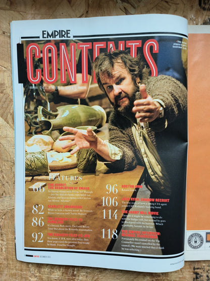 EMPIRE Magazine December 2013 Cover 2 (1062) Hobbit Scarlett Johansson Doctor Who Poppins