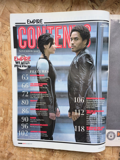 EMPIRE Magazine November 2013 (1062) Hunger Games Jennifer Lawrence Jude Law Jedi Ed
