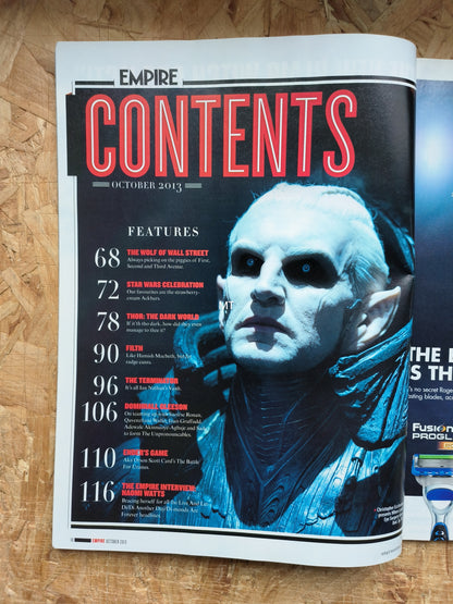 EMPIRE Magazine October 2013 (1062) Thor The Dark World Chris Hemsworth MCU