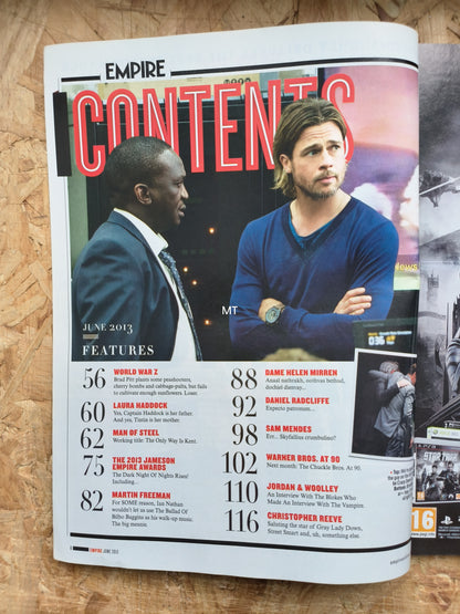 EMPIRE Magazine June 2013 (1062) Man Of Steel Henry Cavill Superman