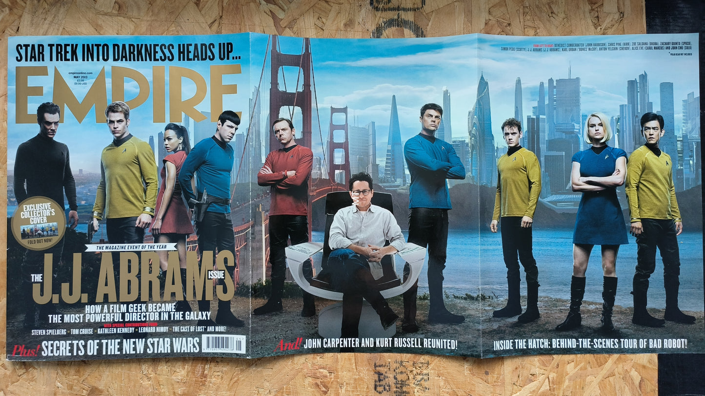 EMPIRE Magazine May 2013 (1062) J.J. Abrams Star Trek FOLD OUT