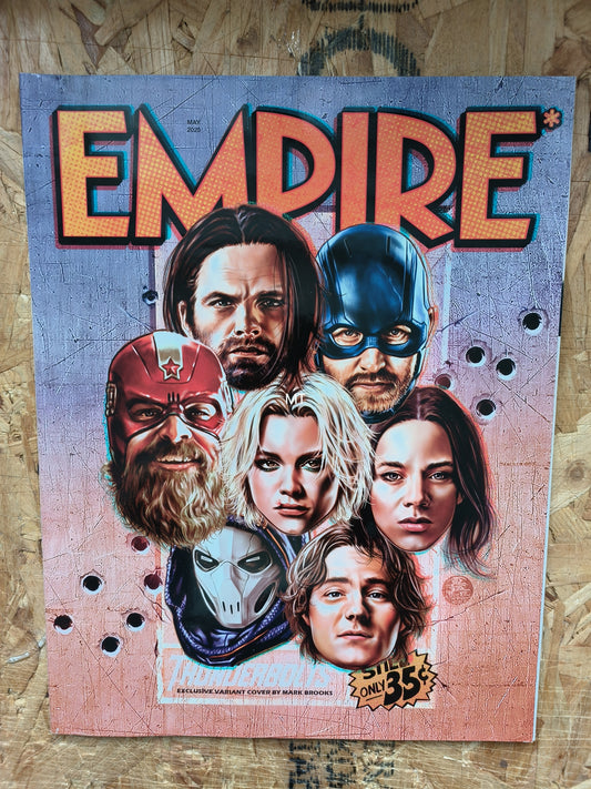EMPIRE Magazine May 2025 SUBSCRIBER (1063 ) Marvel Thunderbolts The Running Man