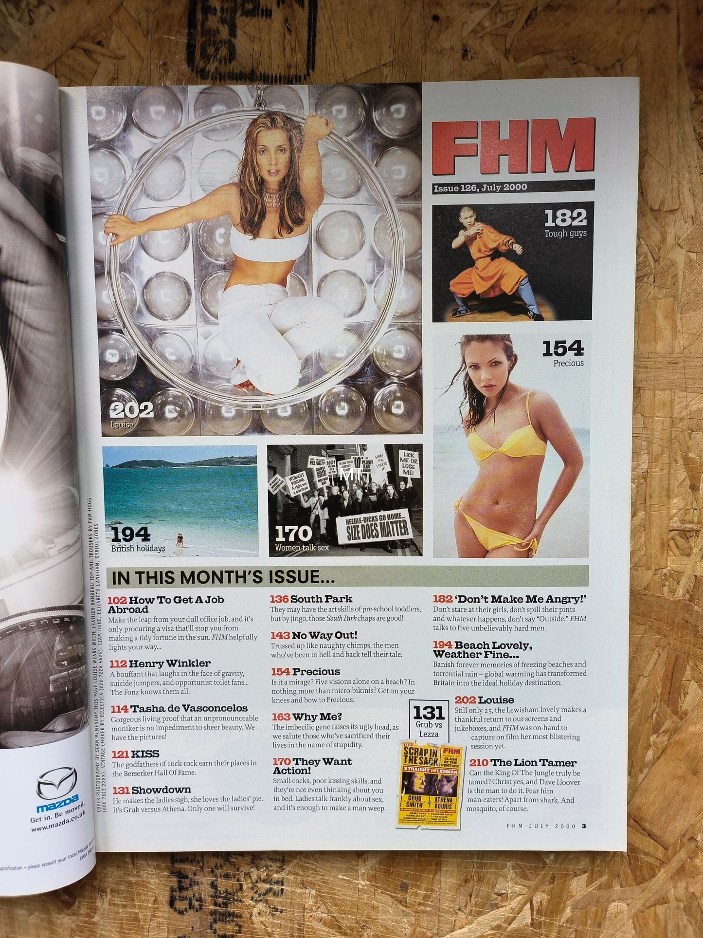 FHM Magazine July 2000 (1064) Louise Redknapp Tasha de Vasconcelos