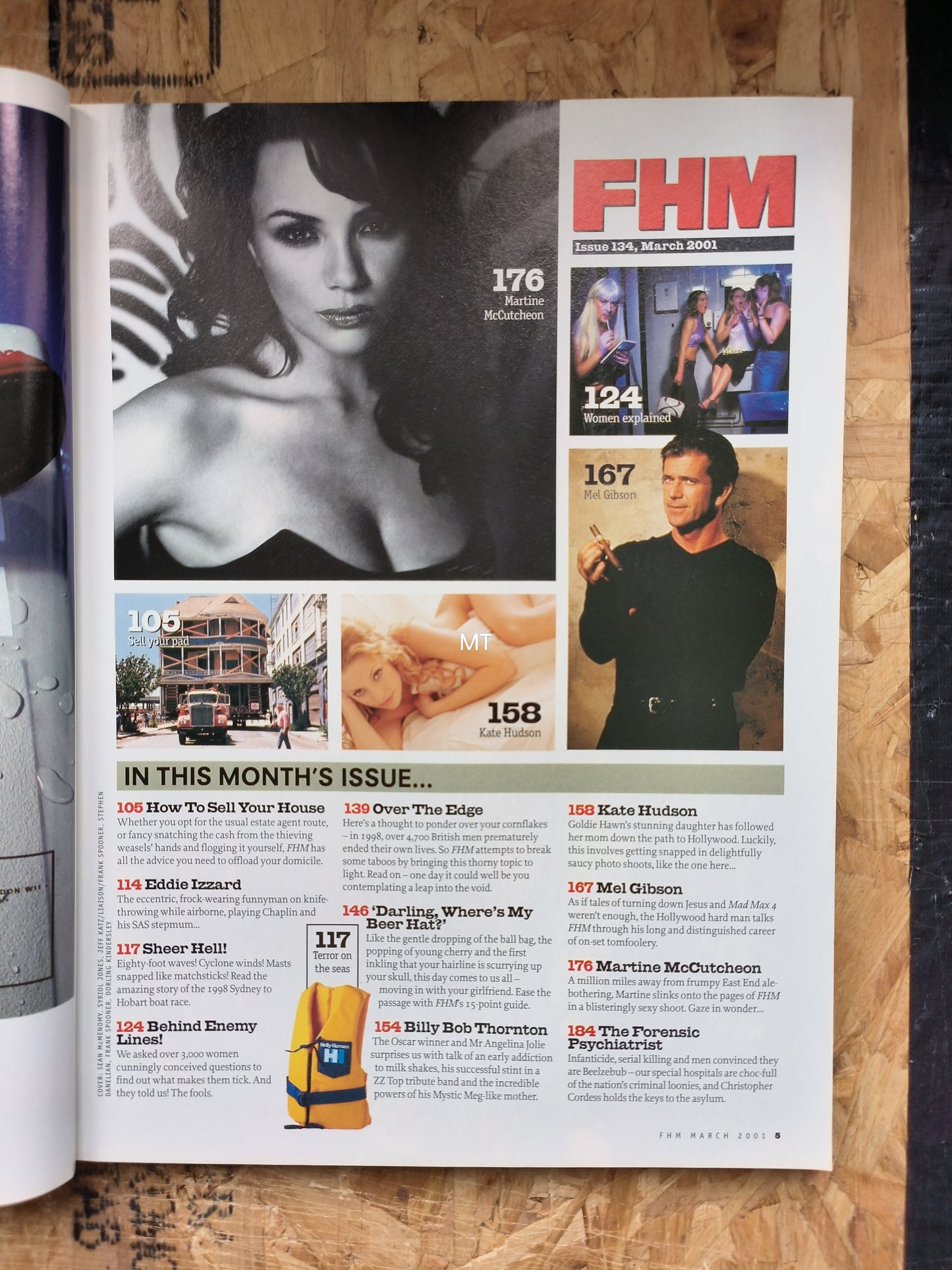 FHM Magazine March 2001 (1064) Martine McCutcheon Kate Hudson