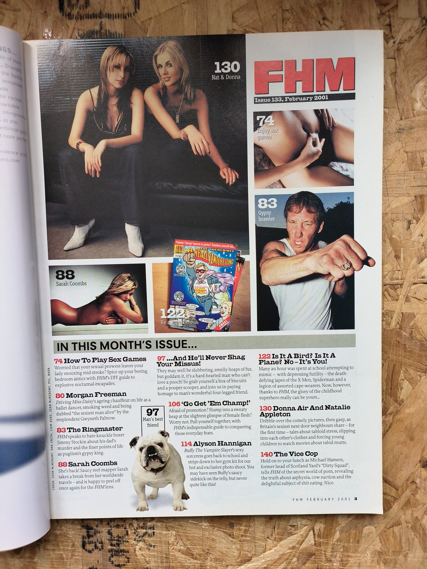 FHM Magazine February 2001 (1064) Natalie Appleton Donna Air Alyson Hannigan