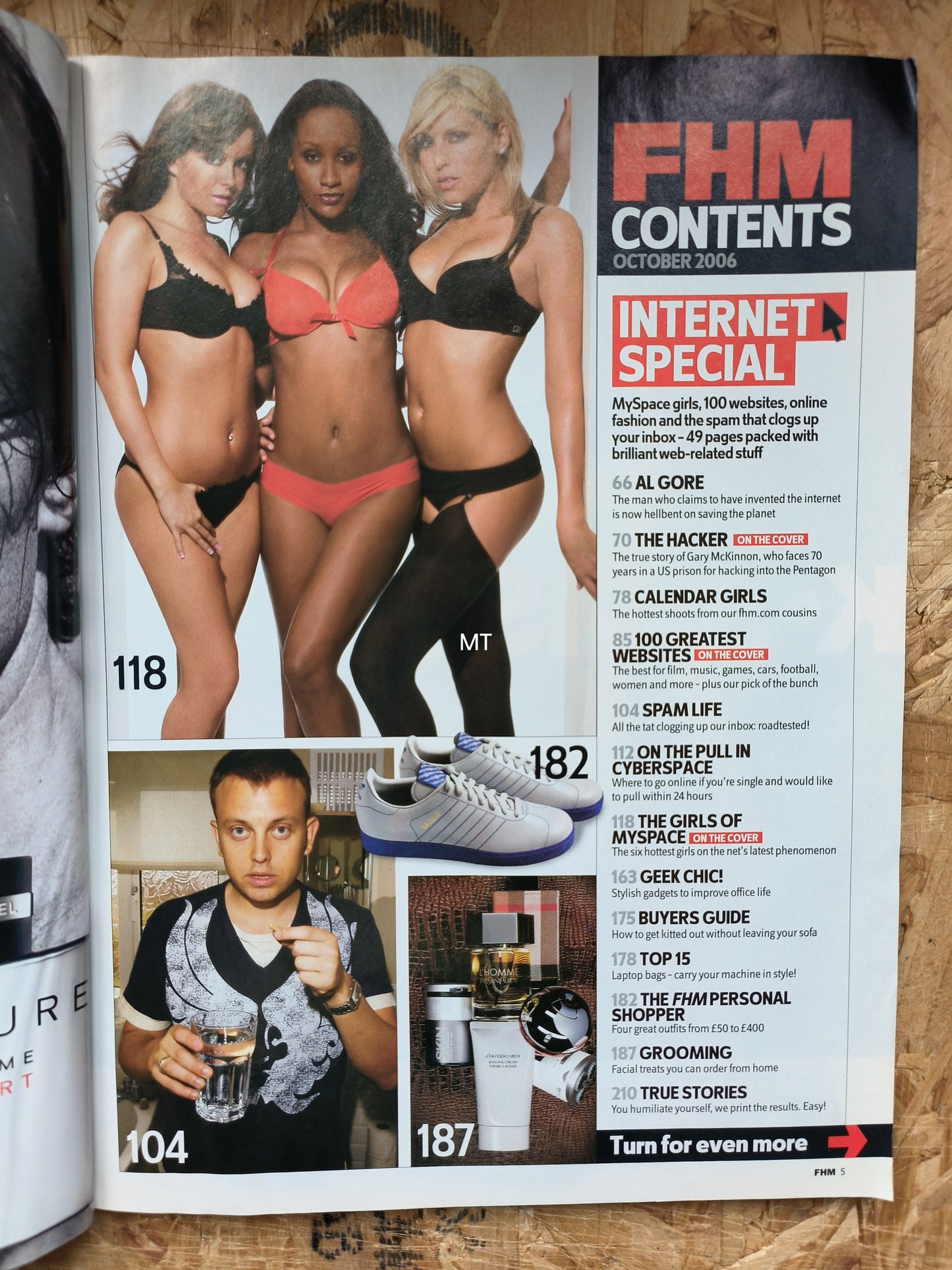 FHM Magazine October 2006 (1064) Brook Burke Girls of Myspace Natasha Mealey