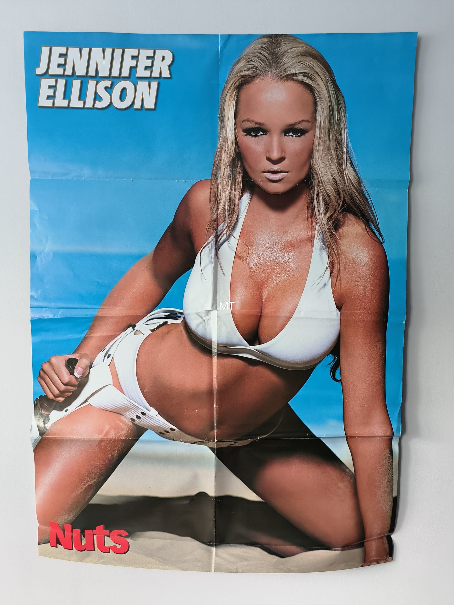 NUTS Magazine POSTER Jennifer Ellison LARGE DOUBLE SIDED (1065)