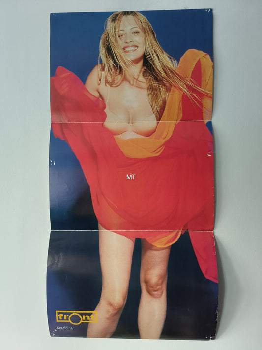 FRONT Magazine POSTER Geraldine / Jordan DOUBLE SIDED (1065)