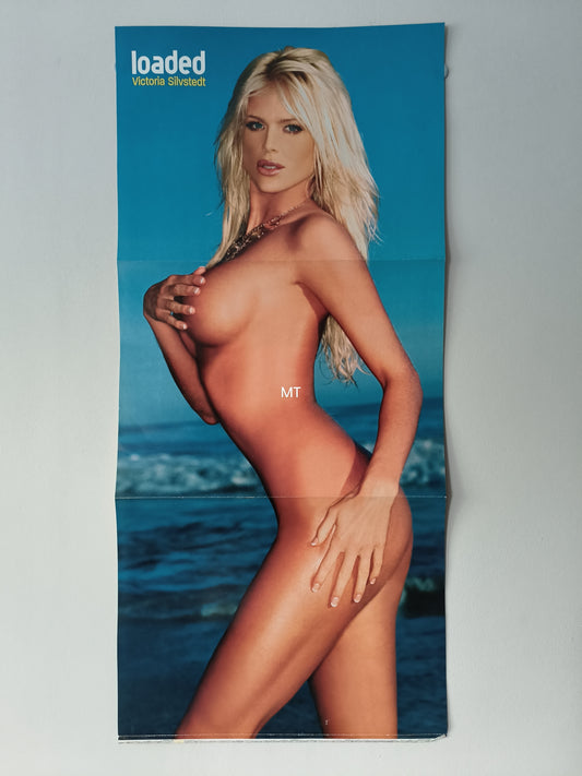 LOADED Magazine POSTER Victoria Silvstedt (1065)