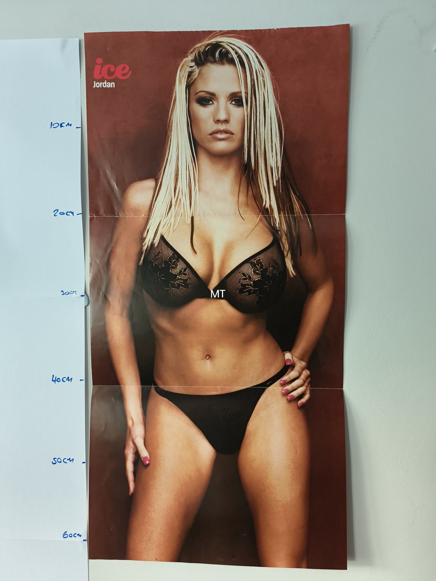 ICE Magazine POSTER Jodie Marsh / Jordan Katie Price LARGE RARE (1065)