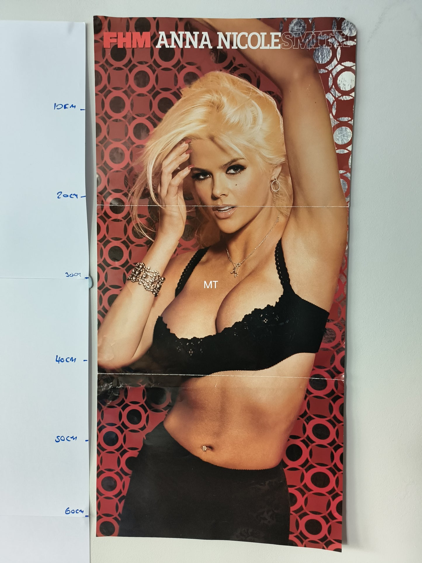 FHM Magazine POSTER Lucy Pinder / Anna Nicole Smith LARGE RARE (1065)