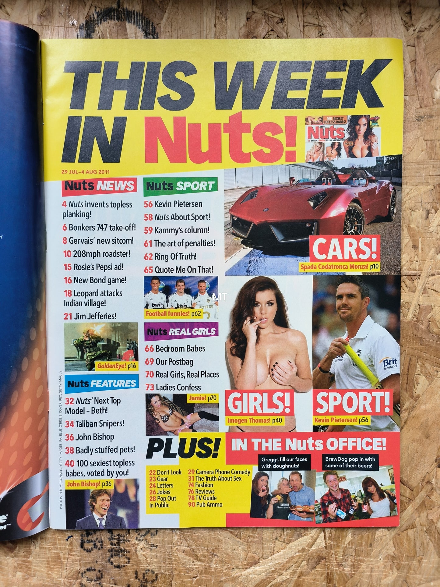 NUTS 29 July 4 August 2011 (1066) POSTER Rosie Jones Lucy Pinder