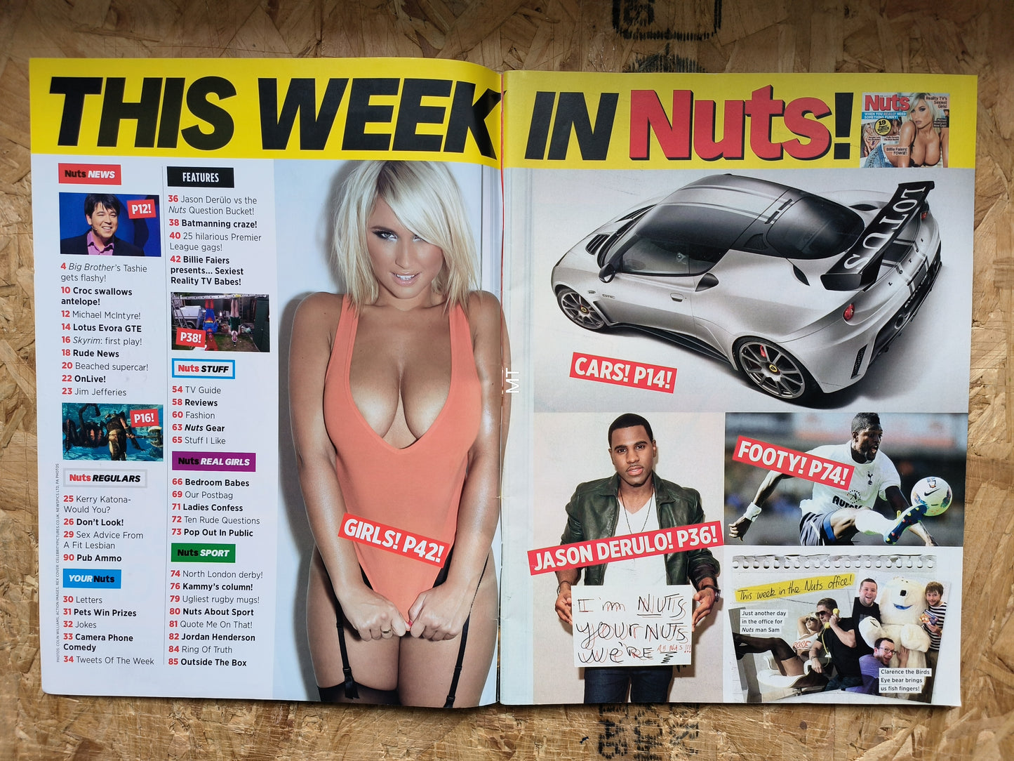 NUTS 30 September 6 October 2011 (1066) Billie Faiers Polly Parsons Morgan Lees