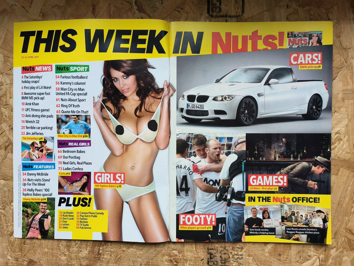 NUTS 15-21 April 2011 (1066) Sophie Howard Holly Peers Kelly Brook Megan Fox