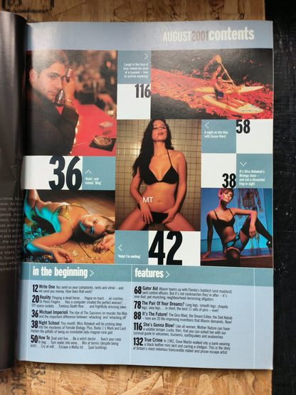 MAXIM Magazine August 2001 (1067) LADY VICTORIA HERVEY