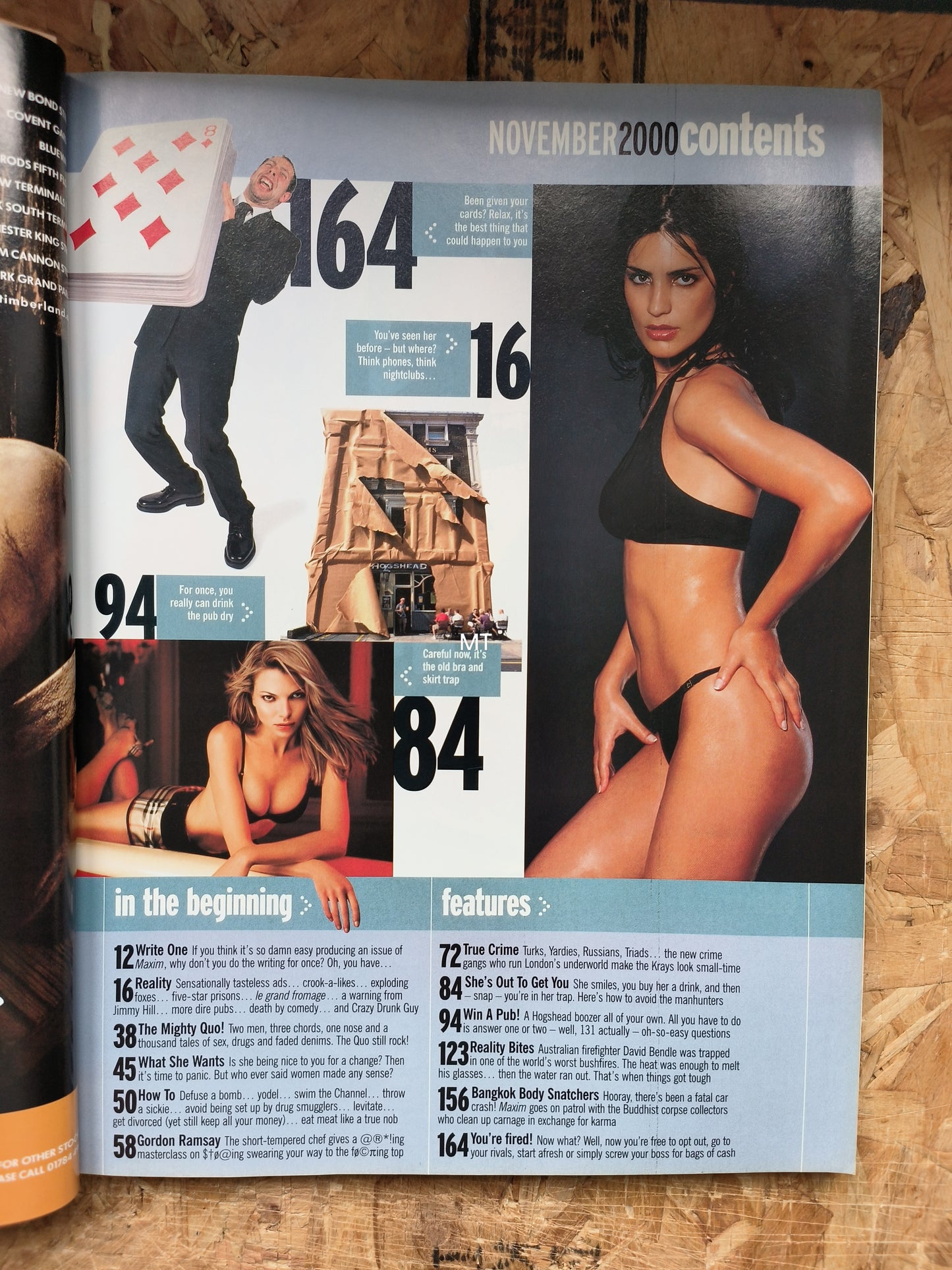 MAXIM Magazine November 2000 (1067) Kelly Brook Nell McAndrew Elizabeth Rosa Jan Anderson